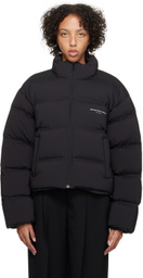 Alexander Wang Black Cropped Down Jacket
