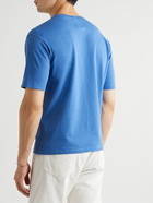 Drake's - Cotton-Jersey T-Shirt - Blue