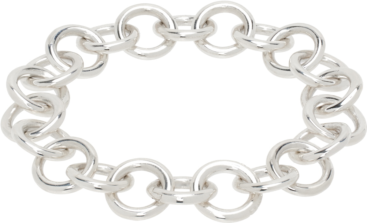 Pearls Before Swine Silver Mini Blod Mass Bracelet