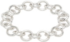 Pearls Before Swine Silver Mini Blod Mass Bracelet