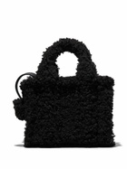 MARC JACOBS - The Tote Mini Faux Fur Mini Bag