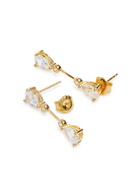 Anissa Kermiche Newly Weds Gold Vermeil Drop Earrings - One Size