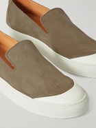 Mr P. - Larry Regenerated Suede by evolo® Slip-On Sneakers - Neutrals