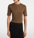 The Row Ozzi silk-blend T-shirt