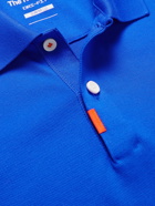 Nike Tennis - NikeCourt Rafa Slim-Fit Cotton-Blend Piqué Polo Shirt - Blue