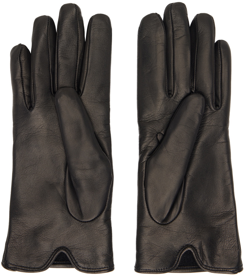 Vivienne Westwood Black Orb Gloves