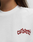 Carhartt Wip Wmns S/S Amour Tee White - Womens - Shortsleeves