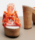 Dolce&Gabbana Majolica brocade platform sandals