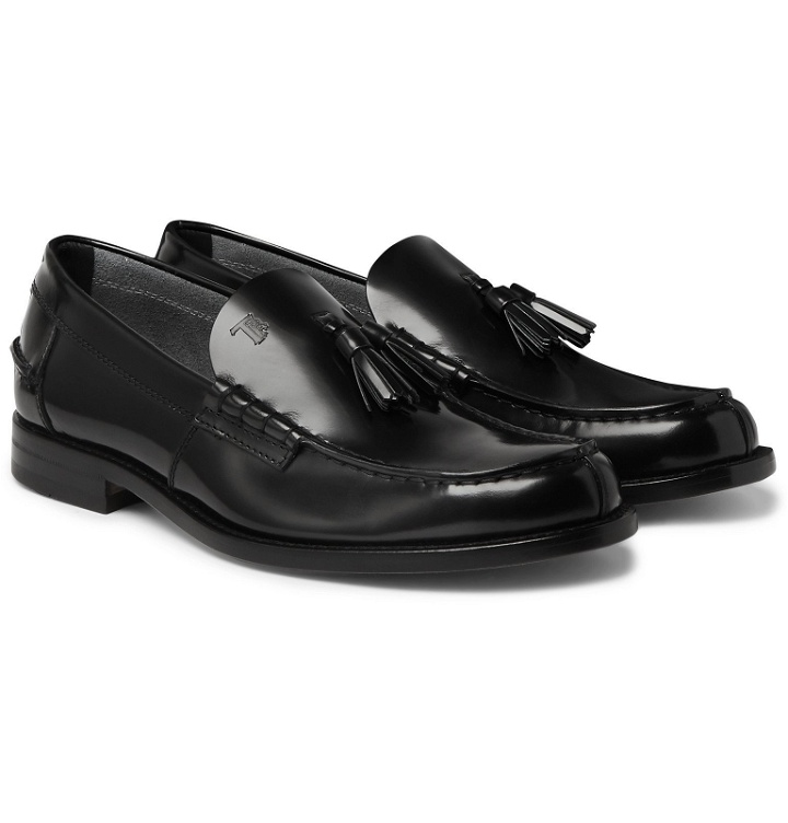 Photo: Tod's - Polished-Leather Tasselled Loafers - Black
