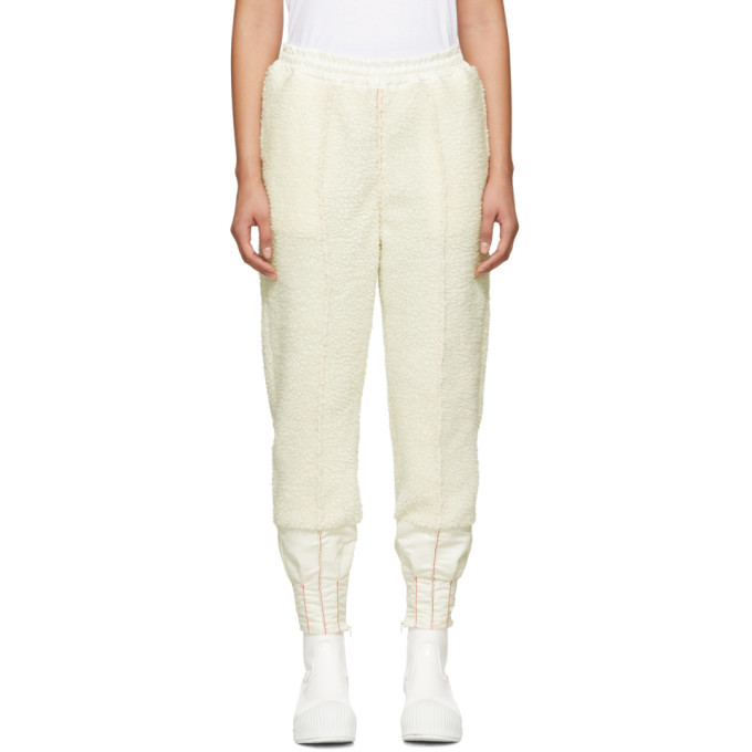 Photo: Undercover Off-White Sherpa Fleece Lounge Pants