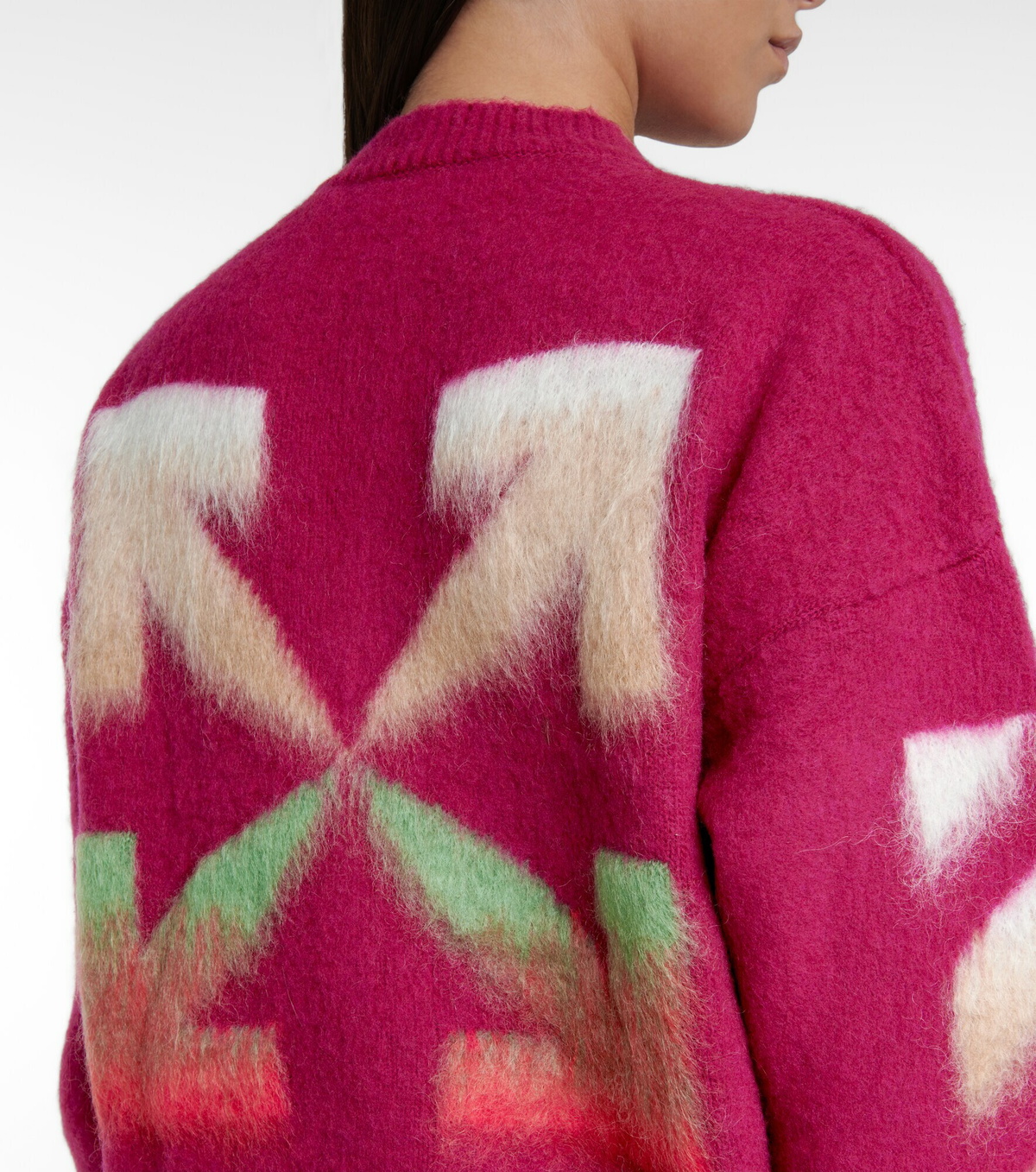 Off White mohair pull
