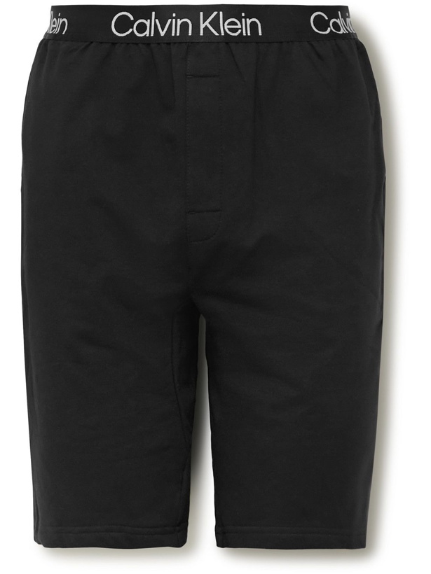 Photo: Calvin Klein Underwear - Cotton-Blend Jersey Shorts - Black