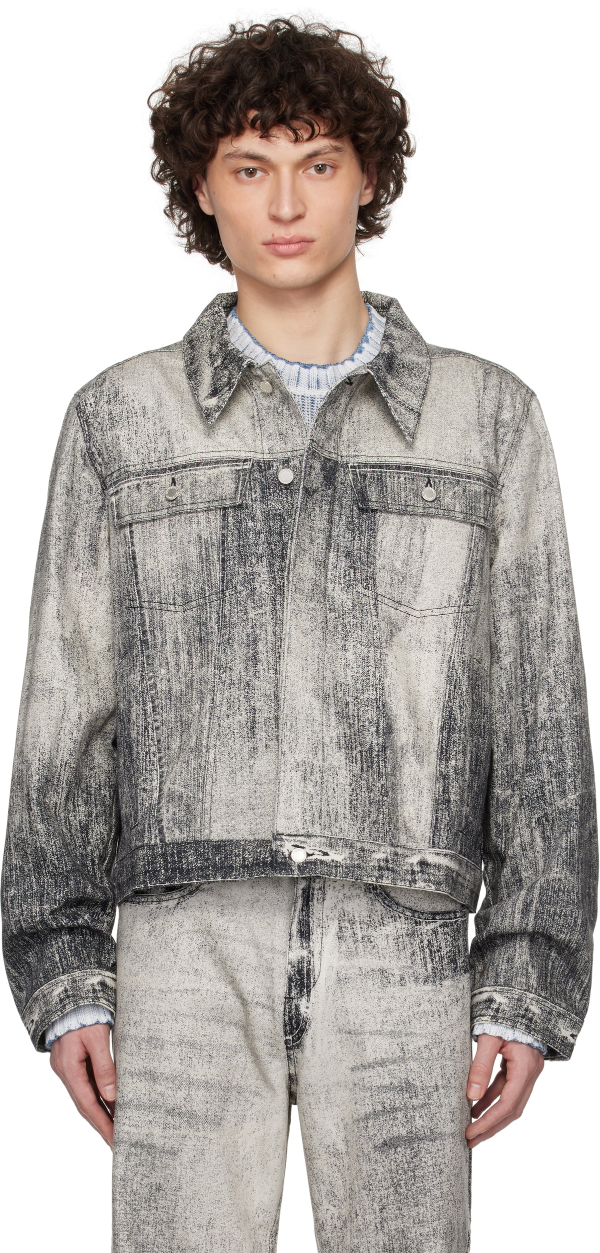 Pigment Print Jacket