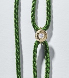 Octavia Elizabeth Parachute 18kt gold bracelet with diamond