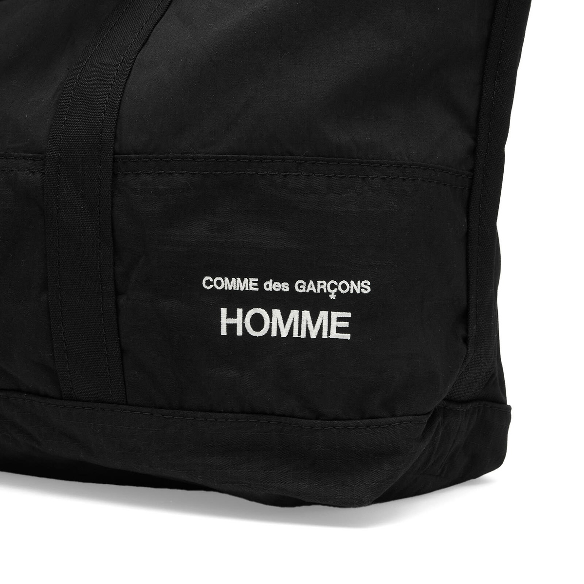 Comme des Garçons Homme Men's Cotton Nylon Patchwork Tote