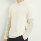 Purple Mountain Observatory Men's Polartec Top Presented by END. in Cream
