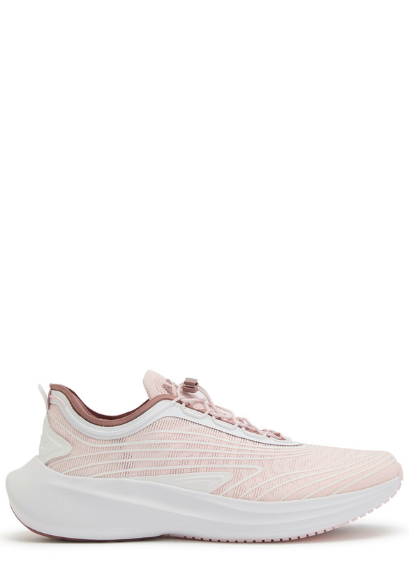 Photo: Athletic Propulsion Labs Veil Knitted Sneakers Pink And White