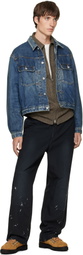 visvim Blue SS 101XX DMGD-1013 Jacket