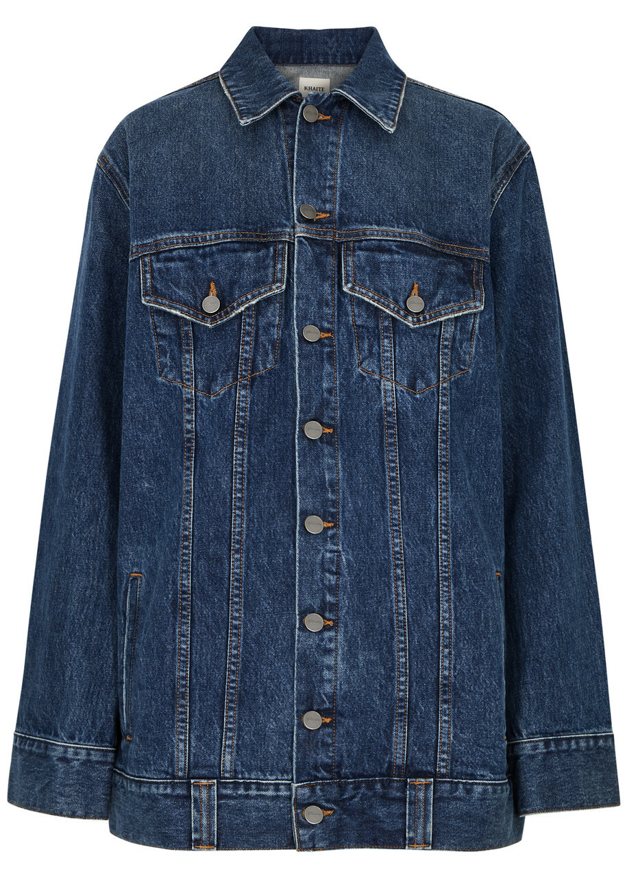 KHAITE Blue 'The Rizzo' Denim Jacket Khaite