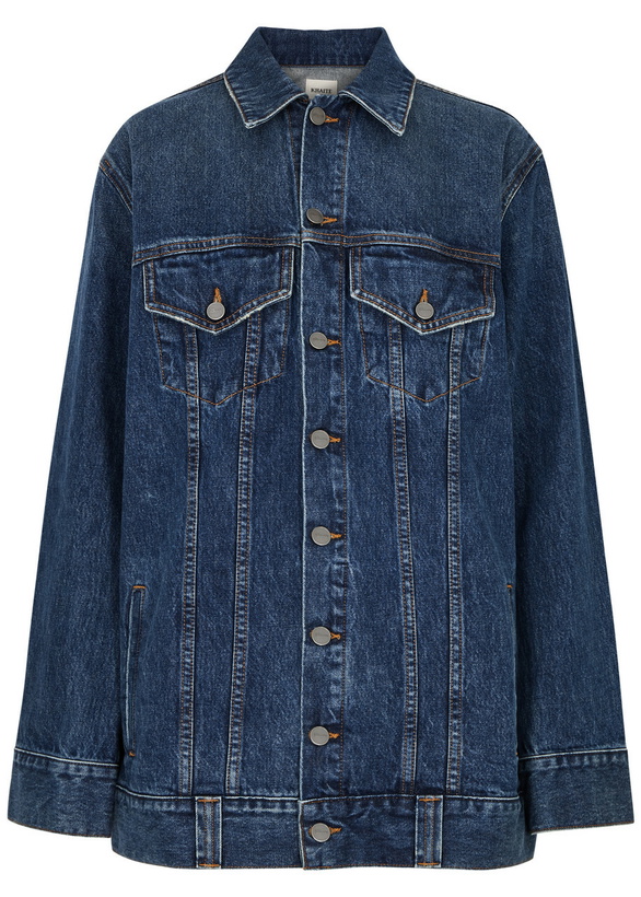 Photo: Khaite Ross Oversized Denim Jacket
