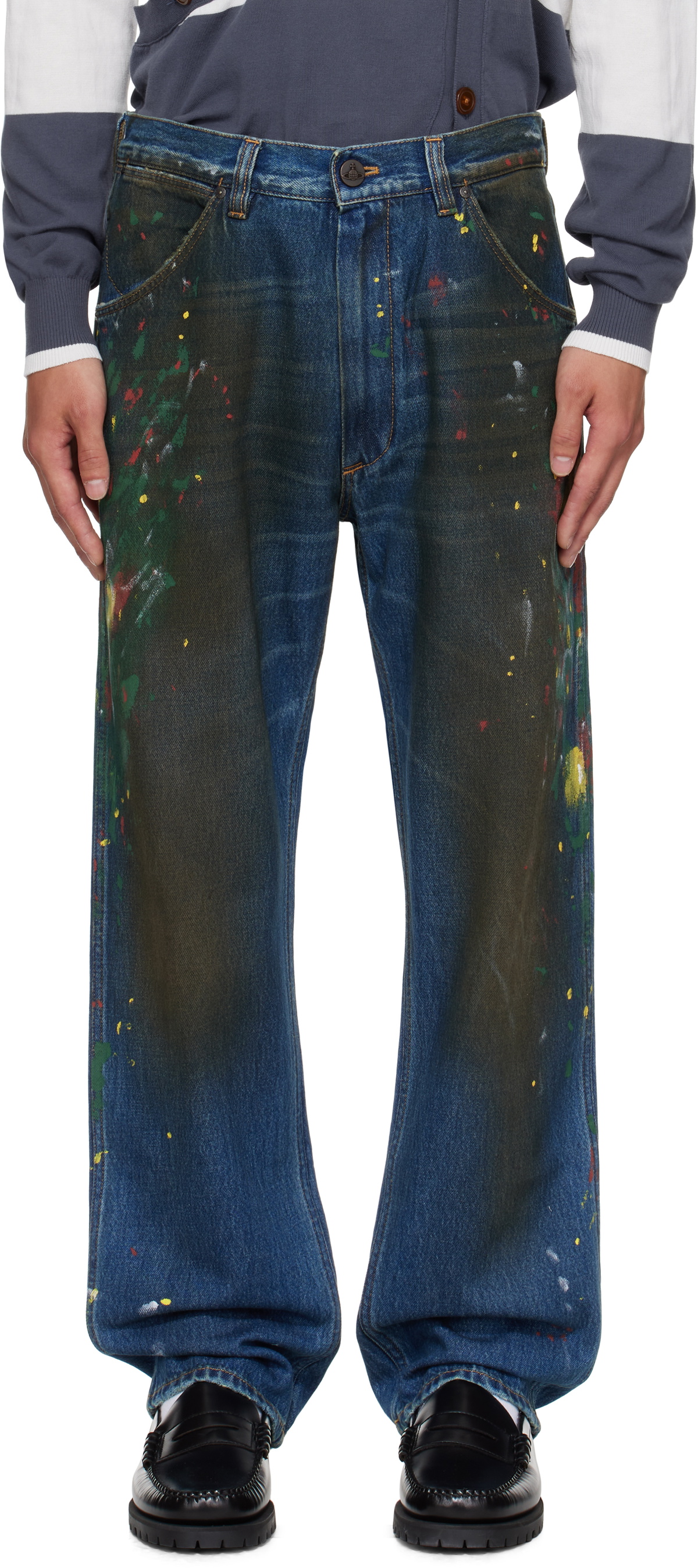 Vivienne Westwood Blue Ranch Jeans Vivienne Westwood
