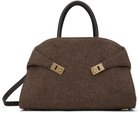 Ferragamo Brown Medium Hug Bag