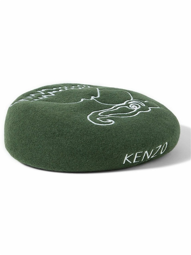 Photo: KENZO - Souvenir Embroidered Wool Beret