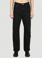 Helmut Lang - Panelled Jeans in Black