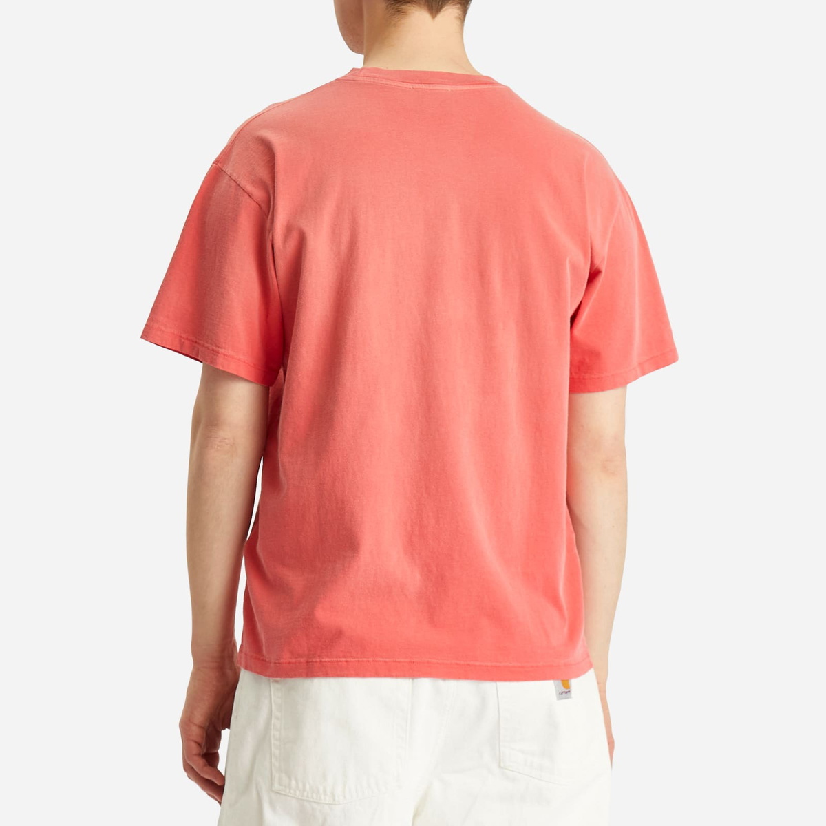 Aries Men's Sunbleached Cola T-Shirt in Red