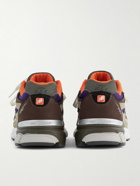 New Balance - Made in USA 990v2 Suede and Mesh Sneakers - Brown