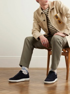 Mr P. - Larry Suede Sneakers - Blue