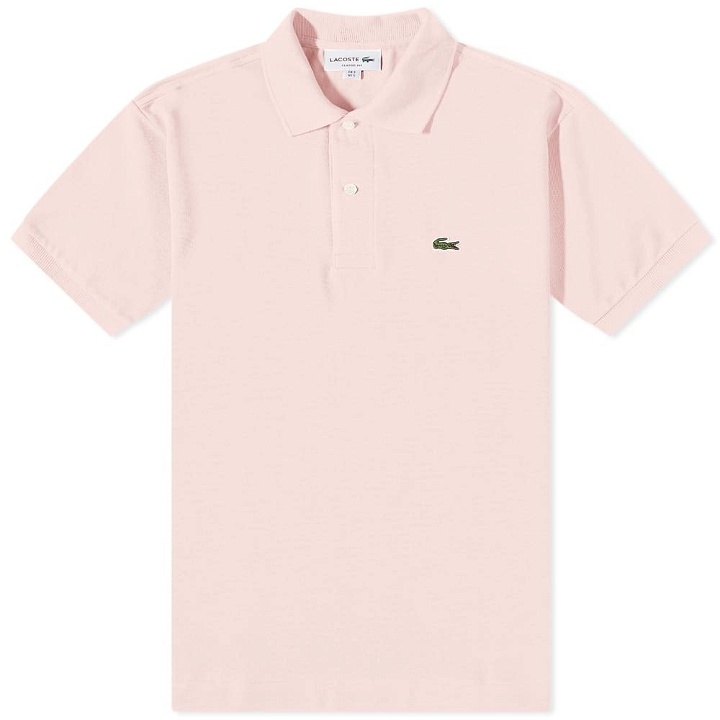 Photo: Lacoste Men's Classic L12.12 Polo Shirt in Flamingo Pink