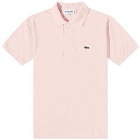 Lacoste Men's Classic L12.12 Polo Shirt in Flamingo Pink