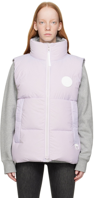 Photo: Canada Goose Purple Everett Down Vest