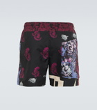 Dries Van Noten - Phibbs printed swim trunks