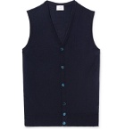 Kingsman - Cashmere Sweater Vest - Blue