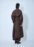 Issey Miyake Akimbo Oversized Trench Coat