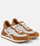 Loewe - Flow Runner leather sneakers