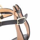 Off-White Women's Gold Paperclip Lea Highsandal in Black