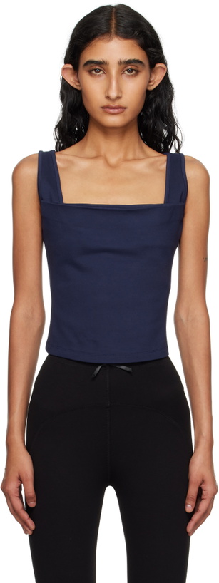 Photo: Miaou Navy Luna Tank Top