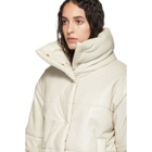 Nanushka Beige Puffer Jacket