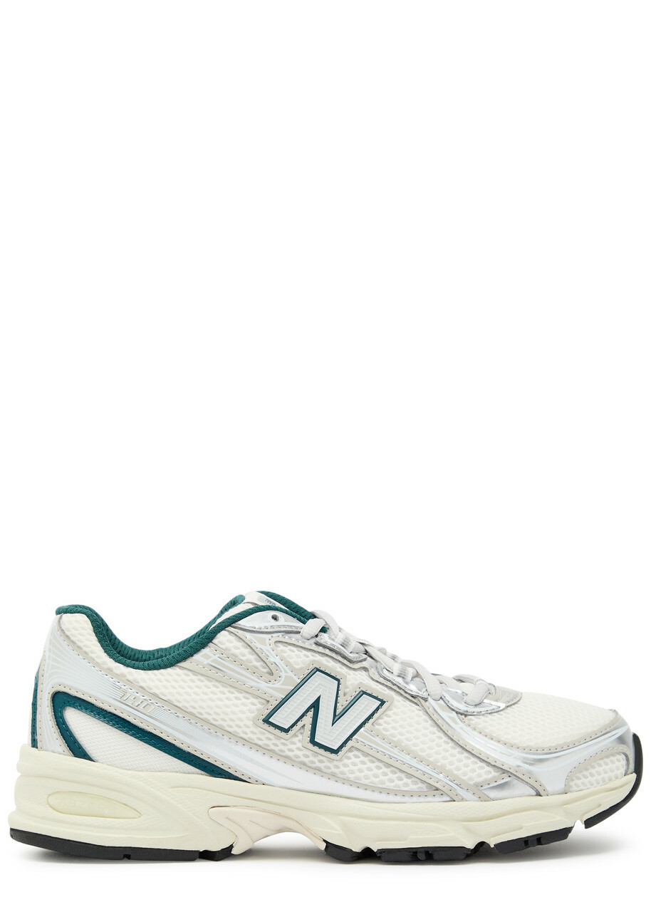 New Balance 740 Panelled Mesh Sneakers Green