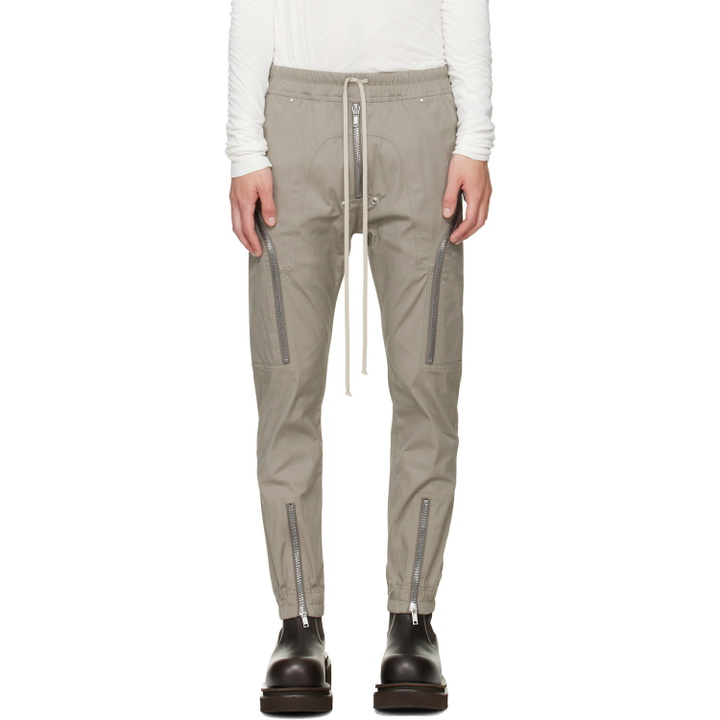 Photo: Rick Owens Gray Tower Heizer Cargo Pants
