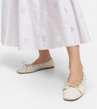 Chloe - Oracia leather ballet flats