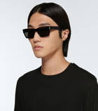 Saint Laurent - Rectangular acetate sunglasses