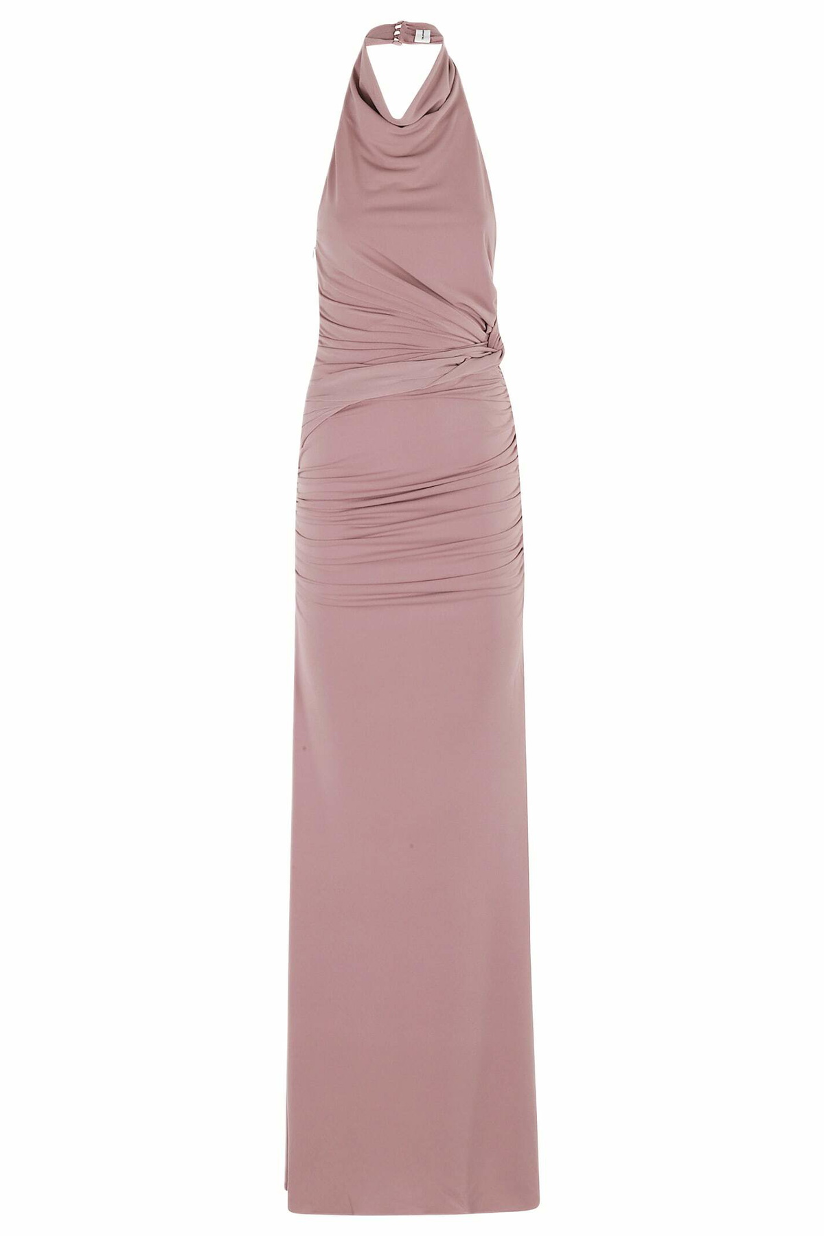 The Andamane Stella Maxi Turtleneck Open Back Maxi Dress