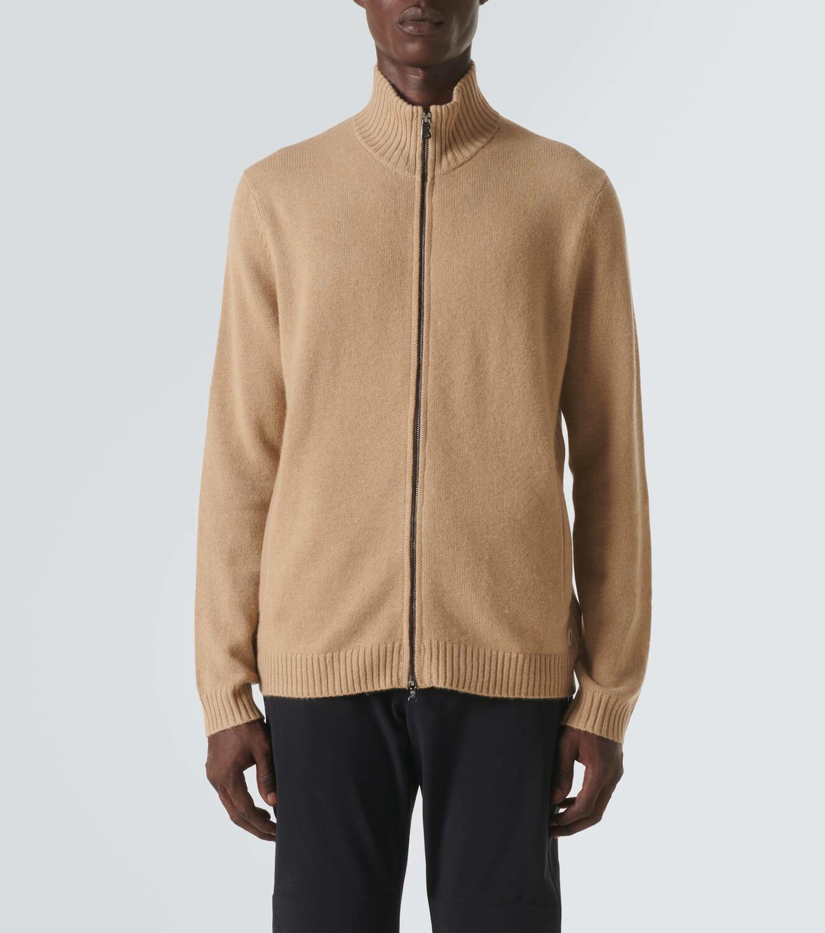 Bogner Dexter wool and cashmere zip-up sweater