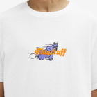 Flagstuff Men's Dino Logo T-Shirt in White