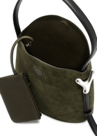 Boyy YY Sac Suede Shoulder bag - Dark Green - One Size
