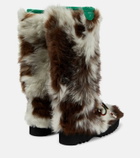 Pucci - Freezy shearling knee-high boots